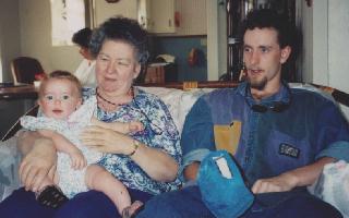 Grandma, Marcus, and Destiny - 1996